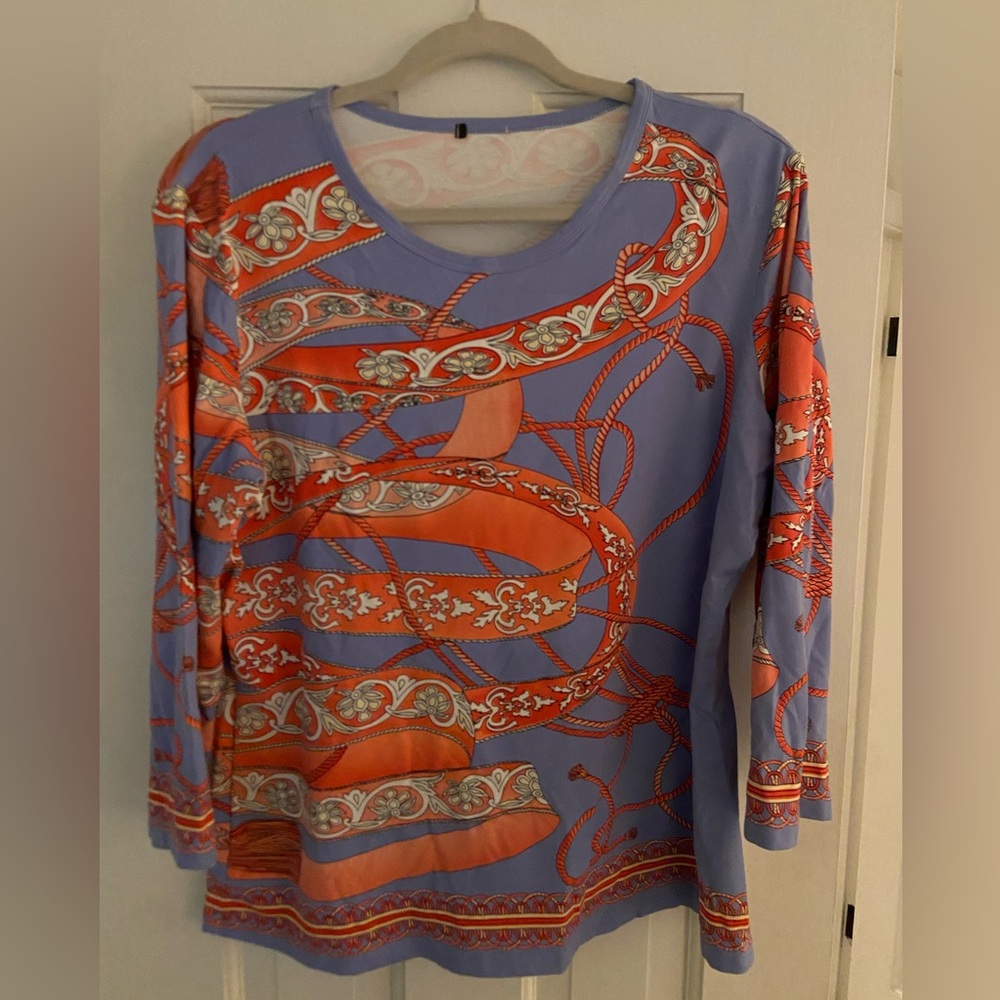 J.McLaughlin Signature Catalina Cloth Top Sz XL